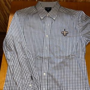 New Orleans Saints Button Down